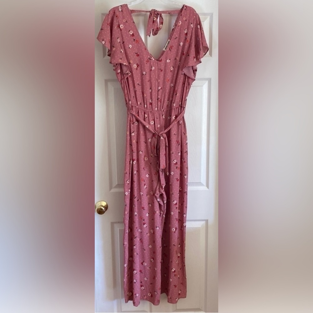 Inspired Hearts Jumpsuit 1X - Picture 4 of 5